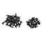 Prime-Line Door Hinge Commercial Smooth Pivot, 4-1/2 in. x 4-1/2 in. w/ Square Corners, Matte Black 3 Pack U 1156483 - alternate 2